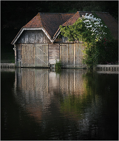 Pair Of Boathouses