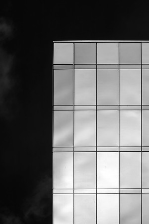 Straight Lines Against The Sky Mono