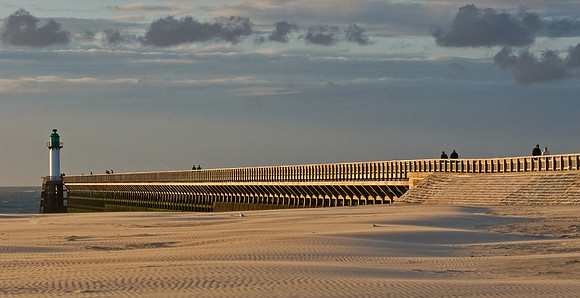 Bleriot Plage Evening Light